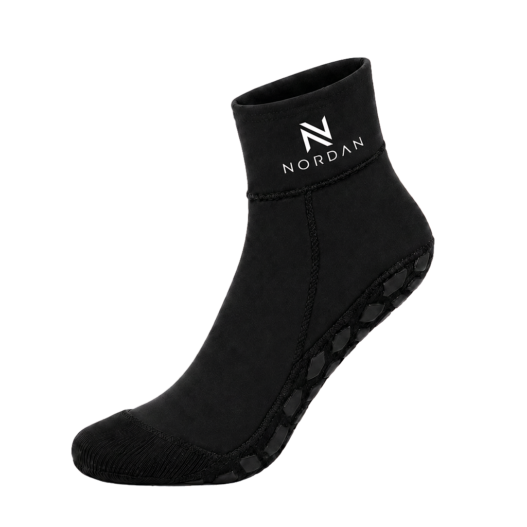 NORDAN beach performance sand socks, black