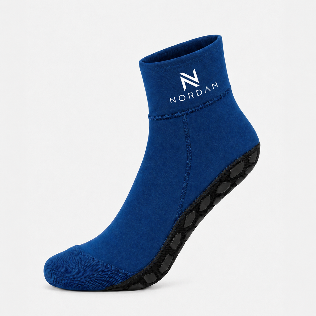 NORDAN beach performance sand socks, blue