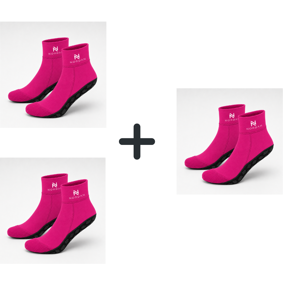 NORDAN 3 pairs bundle, pink