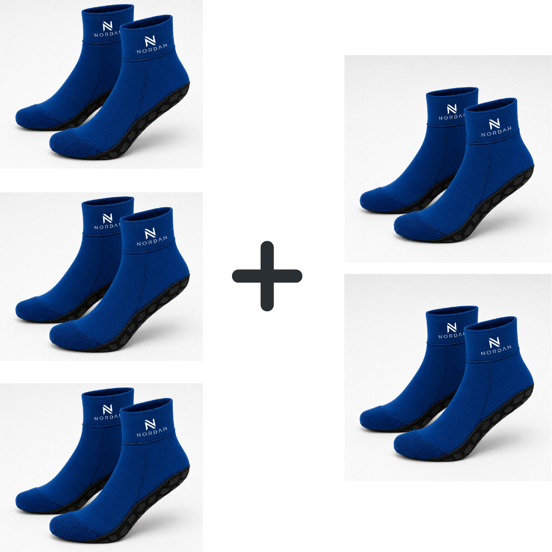 NORDAN 5 pairs bundle, blue