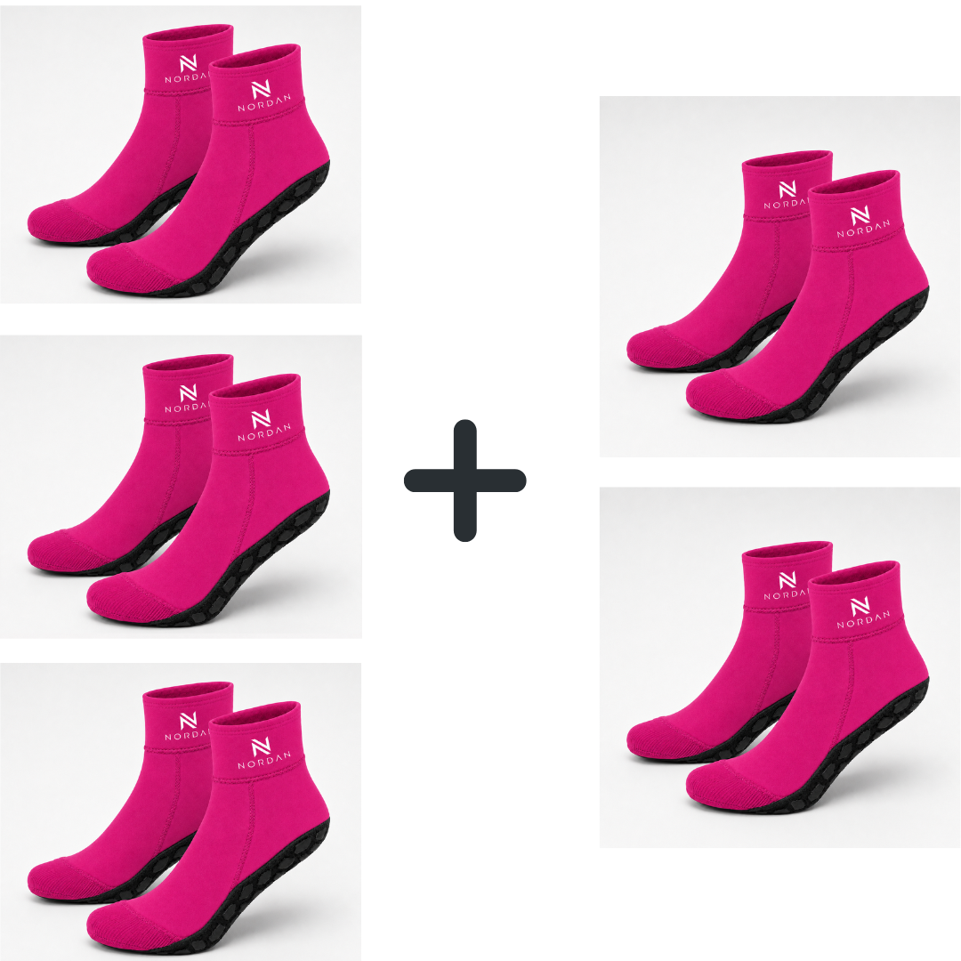 NORDAN 5 pairs bundle, pink