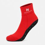 NORDAN beach performance sand socks, red
